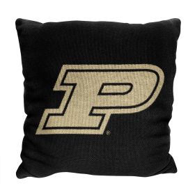 Purdue OFFICIAL NCAA "Invert" Woven Pillow; 20" x 20"