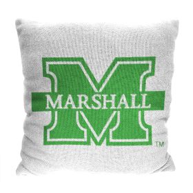 Marshall OFFICIAL NCAA "Invert" Woven Pillow; 20" x 20"