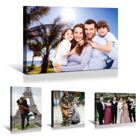 Canvas Prints with Your Photo Custom Canvas Wall Art- Personalized Canvas Pictures, Customized To Any Style, US Factory Drop Shipping