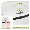 13 gL Stainless Steel Motion Sensor Trash Can White