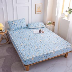 Cotton Covered Anti Slip Cartoon Bedspread (Option: Jungle Rabbit-180x220cm)