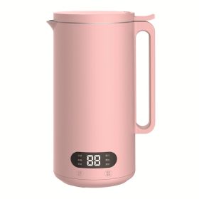 Mini Wall Breaker Household Soymilk Machine Filter Free Small Heating Bass (Option: Pink-6key multifunctional-UK)