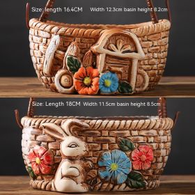 Large Succulent Flower Pot Ceramic (Option: 53style-Ceramic)