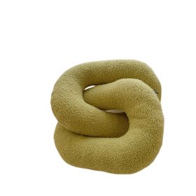 Special-shaped Pillow Sofa Cushion Long Bedside Soft Cushion (Option: Love Ring Matcha-See Details)