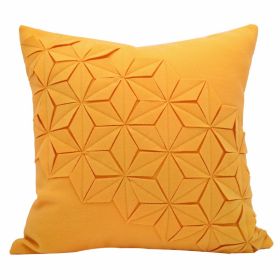 Modern Minimalist SUNFLOWER Sofa Living Room Pillow Hotel Bed Cushion Cover (Option: JY42145X45cm Without Core-Pillowcase)