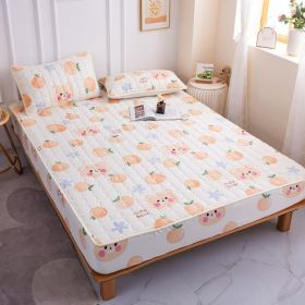 Cotton Covered Anti Slip Cartoon Bedspread (Option: Orange soda-150x200cm)