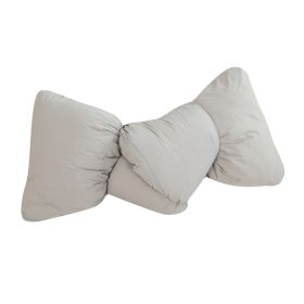 Inn Bedroom  Bedside Living Room Knotted Shaped Pillows (Option: Soft Sand Color)