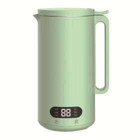 Mini Wall Breaker Household Soymilk Machine Filter Free Small Heating Bass (Option: Green-6key multifunctional-UK)