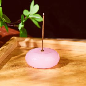 Creative Jade Incense Holder Decoration Cultural And Creative Gifts (Color: Pink)