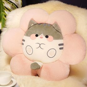 Office Cute Cat Claw Plush Cushion (Option: Flower Cat-Claws & Petals)