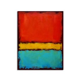 Top Selling Handmade Abstract Oil Painting  Wall Art Modern Minimalist Colorful Picture Canvas Home Decor For Living Room No Frame (size: 90X120cm)