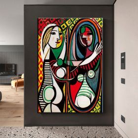 Hand Painted Oil Painting Canvas Wall Art Pablo Picasso Paintings Living Room Hallway Bedroom Luxurious Decorative Painting (Style: 1, size: 90X120cm)