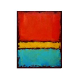 Top Selling Handmade Abstract Oil Painting  Wall Art Modern Minimalist Colorful Picture Canvas Home Decor For Living Room No Frame (size: 60X90cm)