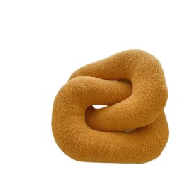 Special-shaped Pillow Sofa Cushion Long Bedside Soft Cushion (Option: Love Ring Turmeric-See Details)