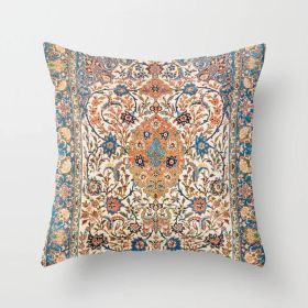 Ethnic Minimalist Style Sofa Cushion (Option: BZ3015 7-45x45cm)