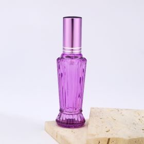 Stained Glass Perfume Sub-bottles Fire Extinguisher Bottles Spray Bottle (Option: Purple-15ml)