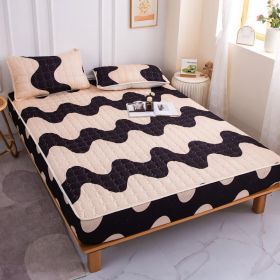 Cotton Covered Anti Slip Cartoon Bedspread (Option: Ripple pattern-150x200cm)